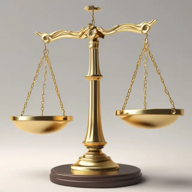 Golden scale balanced between par values and issued shares to represent the calculation of capital stock