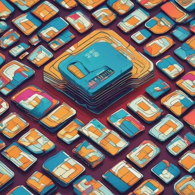A futuristic landscape depicts AI and fraudsters engaged in a metaphorical battle over credit card security, symbolizing the ongoing fight against emerging threats.