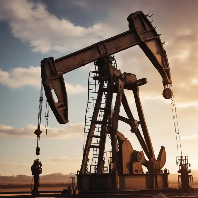 Oil barrels symbolizing spot price flowing into a futures contract, representing cash-and-carry arbitrage strategy
