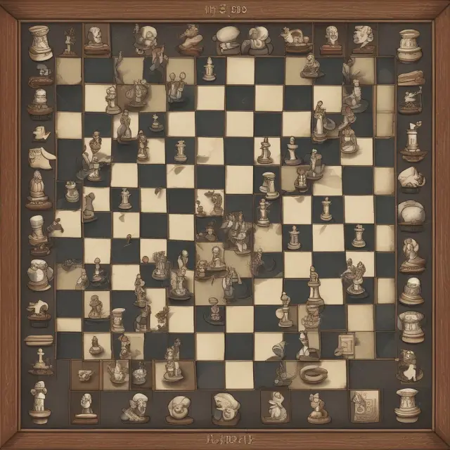 A financial chessboard showcases retirement plans, term life, indexed universal, and variable annuities as unique pieces, each representing a distinct insurance alternative for readers