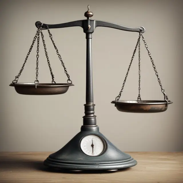 An unbalanced scale represents the discrepancies and limitations of cash accounting