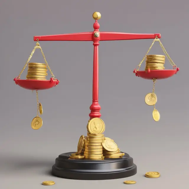 Gold coins on one side and payday loan papers on the other side, reflecting cash advance alternatives.