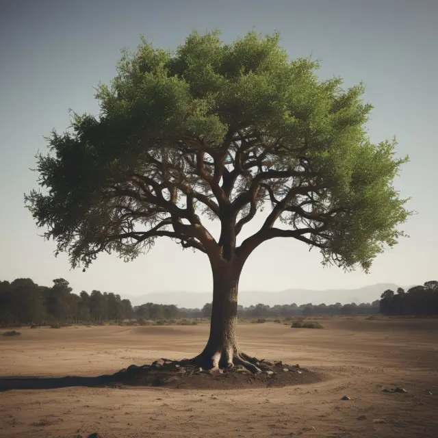 Bull symbolizing capital investment in PP&E, growing a tree representing long-term company development.