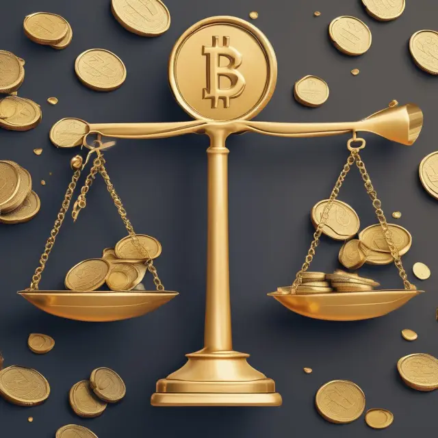 Gold coins on one scale represent cash-out refinance advantages; lower rates on the other scale symbolize rate-term refinance benefits.
