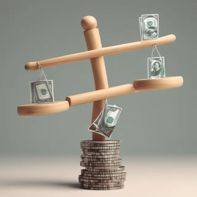Image: A seesaw illustrates the balance between premium payments and fees in determining the Cash Surrender Value for life insurance policies