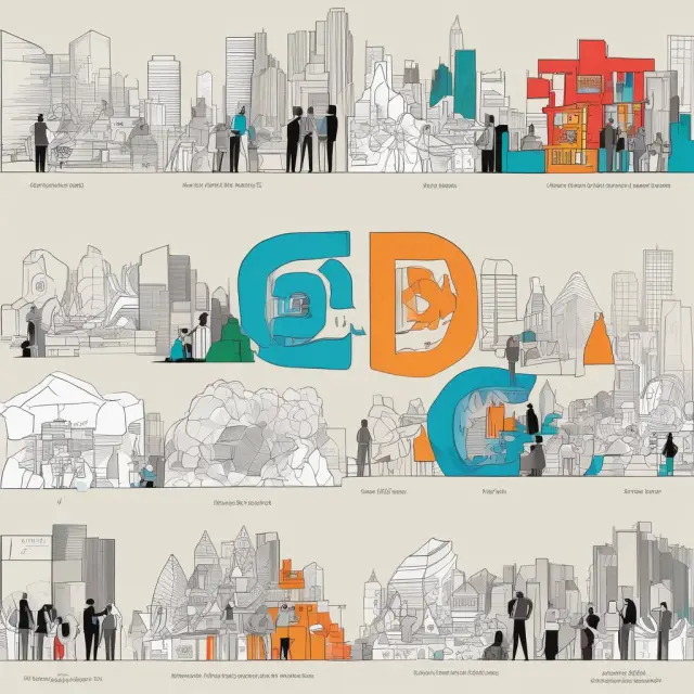 Image: Federal agencies flowing into a river representing the CFDA