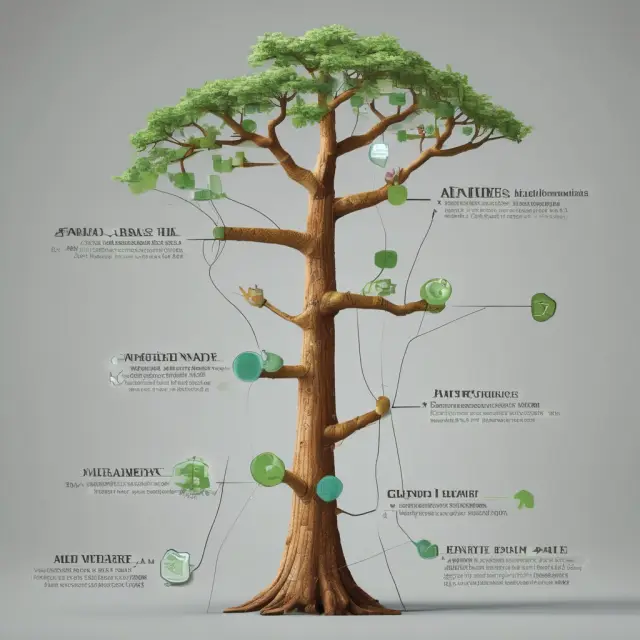 An ever-growing tree with leaves representing key moments in the Chicago Board Options Exchange
