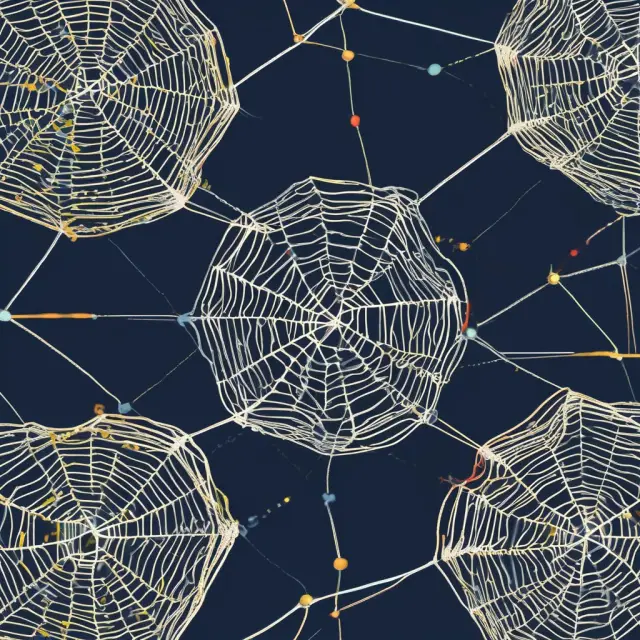 CDOs depicted as an interwoven network of loans symbolizing diversification, while a dripping tap represents liquidity