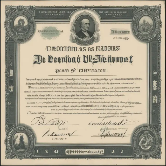 Bridge symbolically linking two countries, adorned with detailed product sketches, customs stamps, and a signed certificate