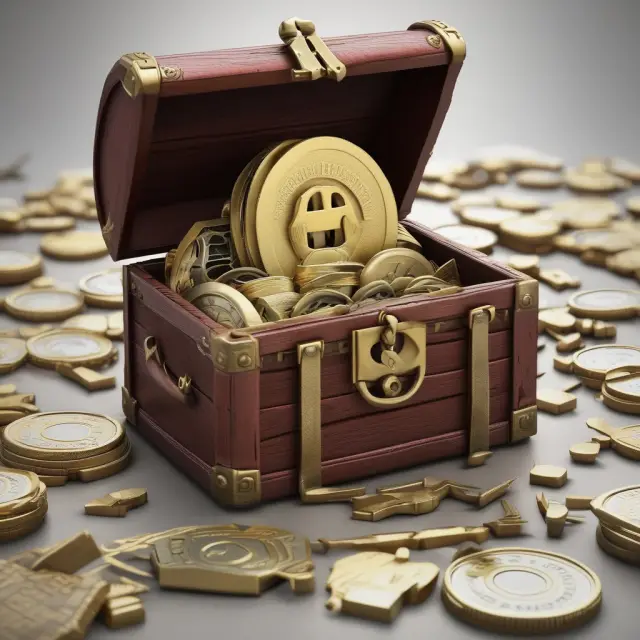 Golden key opens a chest revealing multiple CDs with different term lengths and varying interest rates