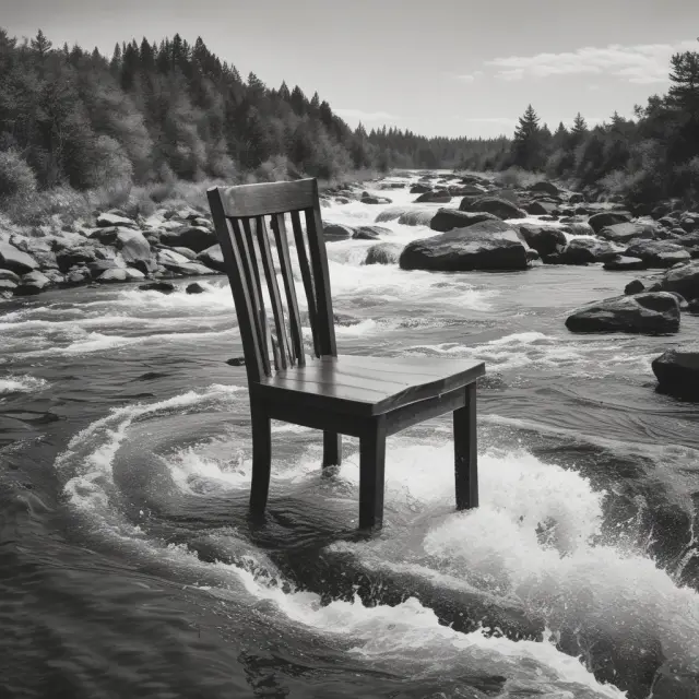 Chair guiding the flow of a river, illustrating impact on board decision processes