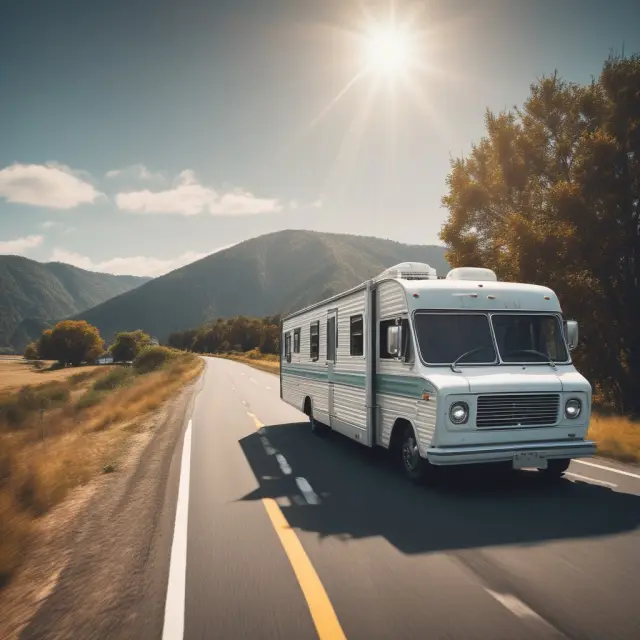 Mobile home on the move with chattel mortgage contract