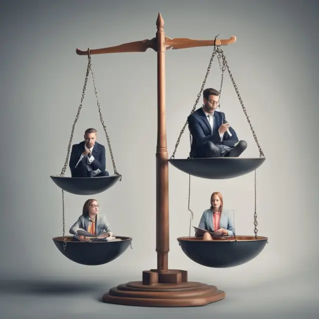 An investor weighs risks such as depreciating assets and borrower default on a balance scale when considering chattel mortgages.
