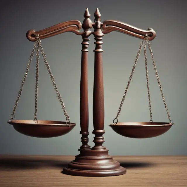 The judiciary branch balancing the power of the executive and legislative branches through its role in upholding constitutional principles.
