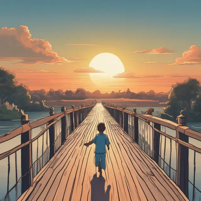 Metaphorical bridge illustrating the Child Tax Credit