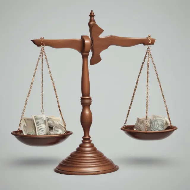 A balanced scale with closed-end funds (CEFs) represented by a clenched hand and open-end funds (OEFs) depicted as an open palm, symbolizing capital raising differences