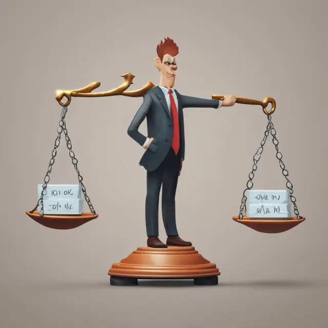 An investor contemplating tax implications for capital gains, dividends, and interest income in a closed-end fund, visualized as a balance scale
