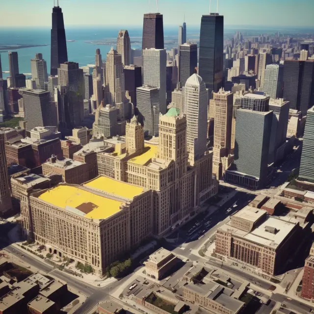 A butter and egg board transforming into a modern financial hub with interconnected traders and global markets