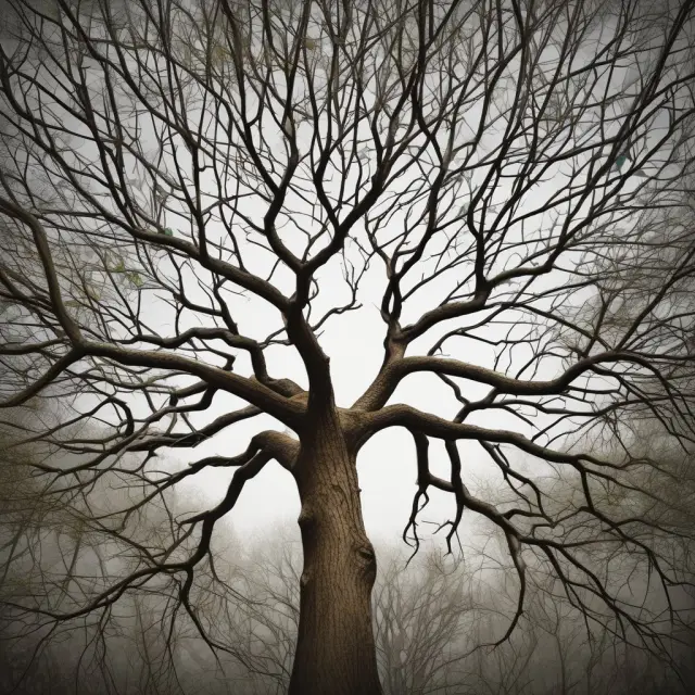 A tree with intertwining branches representing the Chicago Mercantile Exchange