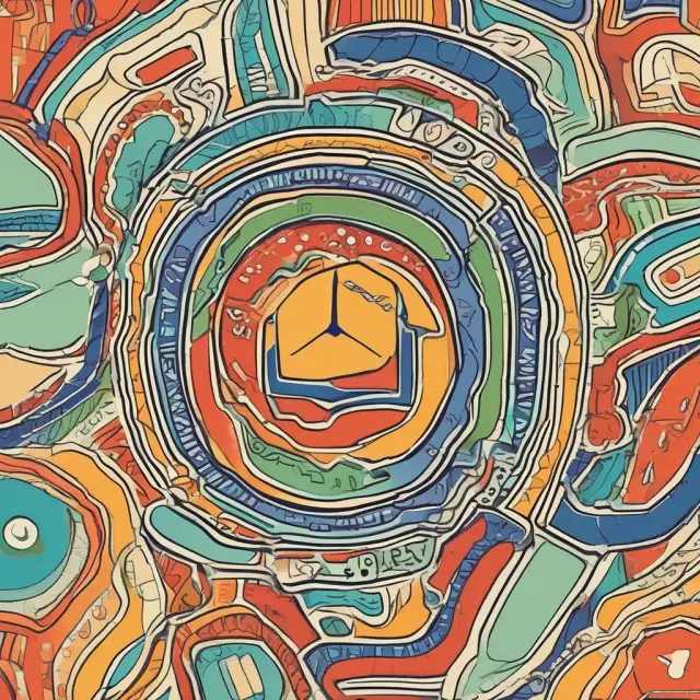 A meandering, winding path (CML) symbolizing the assumptions and limitations in capital market theory.