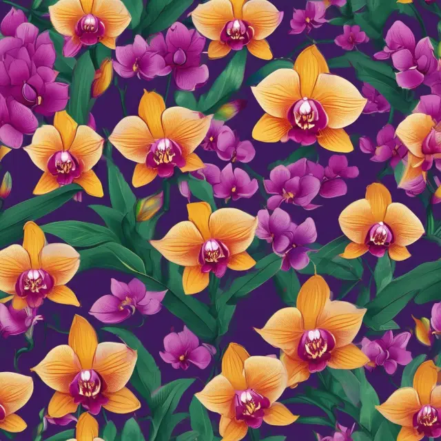 An investor navigates a bustling marketplace of CMOs, each tranche symbolized by an orchid representing unique risk profiles, maturities, and potential returns.