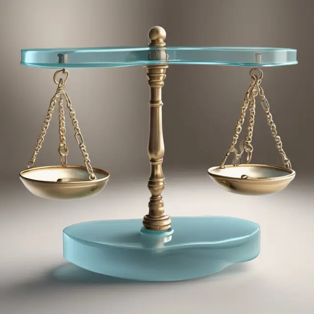 Five scales representing assumptions of the Coase Theorem: perfect competition, complete markets, free information, zero transaction costs, and efficient markets.