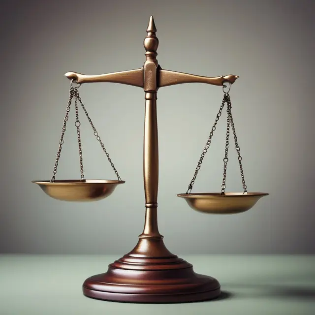 Two balanced scales with COBRA health insurance premiums on one side and administrative fees on the other, illustrating the financial considerations for professional and institutional investors.
