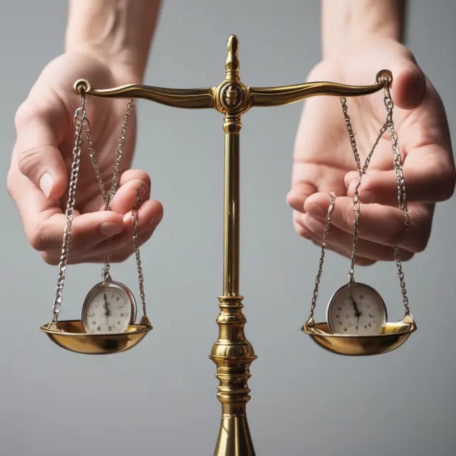 A person carefully balancing the cost structures of COBRA and individual health plans