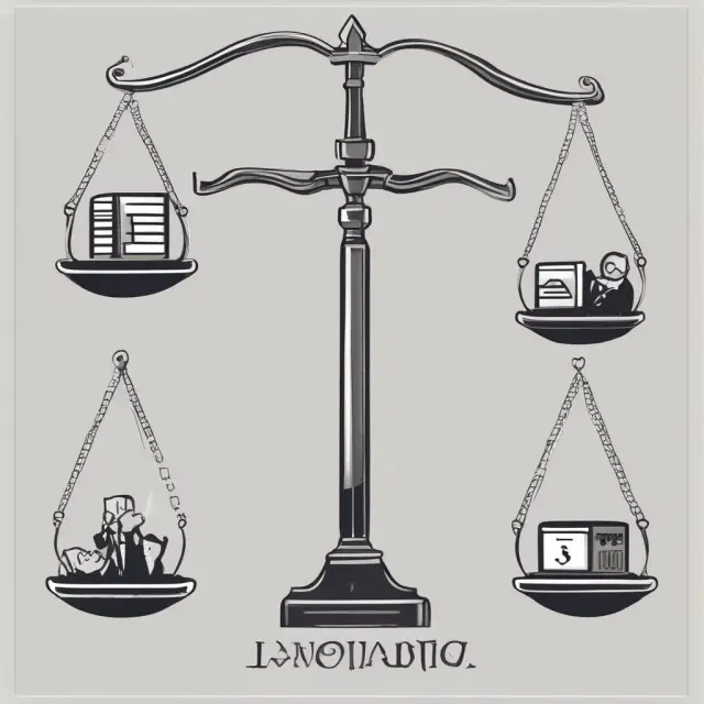 Image of a scale balancing profitability and underwriting discipline, with various insurers depicted as weights.