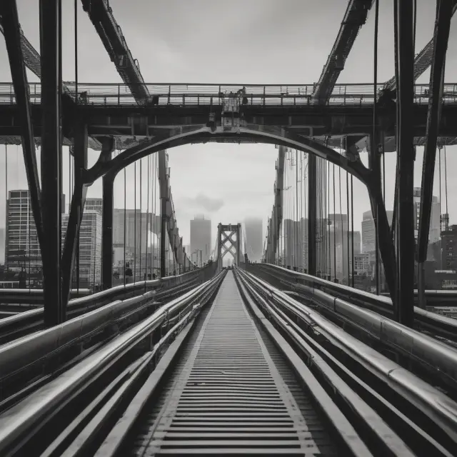 A sturdy bridge connecting 