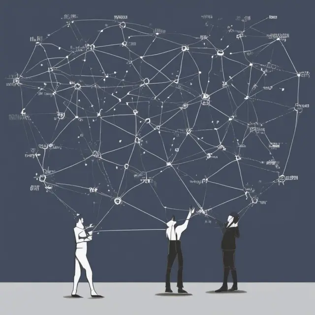 Image: Constellation of comparable companies, illustrating the concept of Comparable Company Analysis