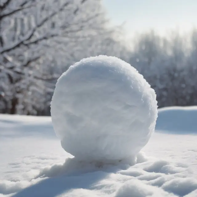 Growing snowball representing compounding interest and its exponential impact on investments over time