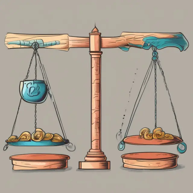 Visual representation of compounding periods impact on investment growth and debt interest. Scales demonstrate differences in compounding