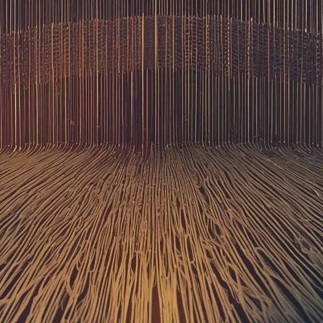 Visualization of compounding frequencies as interest rates intertwining through the fabric of time