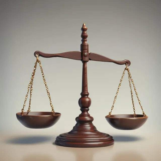 Balance scale comparing Value at Risk (VaR) and Conditional Value at Risk (CVaR), emphasizing comprehensive risk measurement