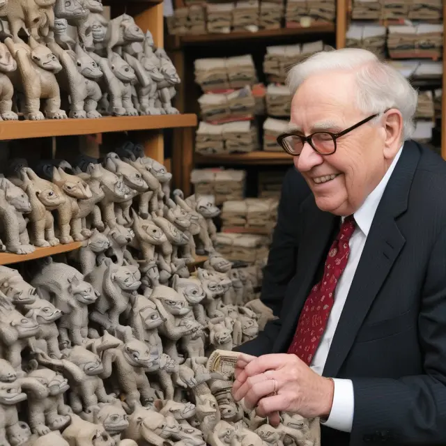 A menagerie showcasing various animals representing Berkshire Hathaway