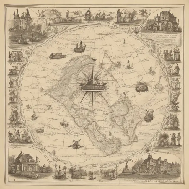 A person consulting a treasure map, represented by FAQs, seeking guidance for successful consignment selling and navigating insurance options.