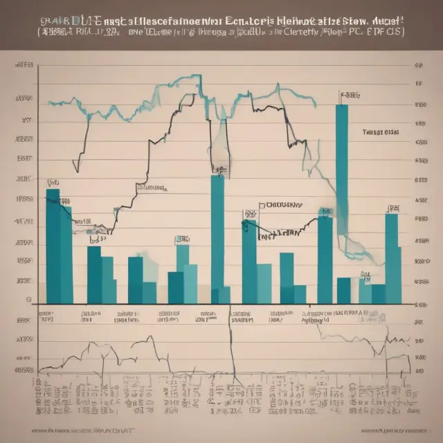 A boat navigating economic waters, influenced by GDP waves, consumer confidence beacon, PCE currents, and interest rate winds