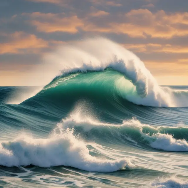 A wave representing consumer confidence influences a dynamic sea of consumer discretionary stock prices