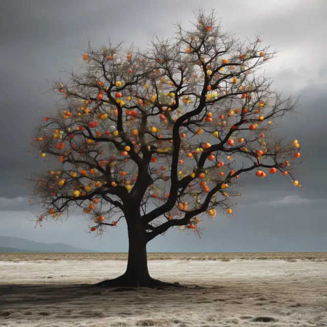 A resilient tree symbolizing the consumer staples sector