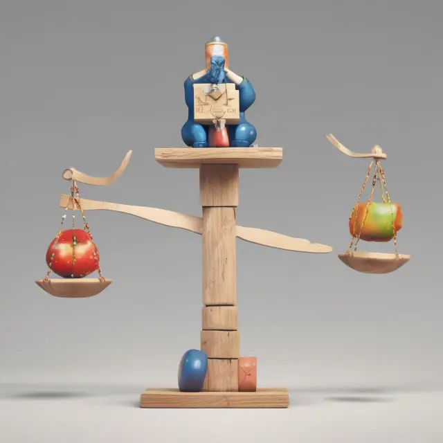 Seesaw illustrating consumption function