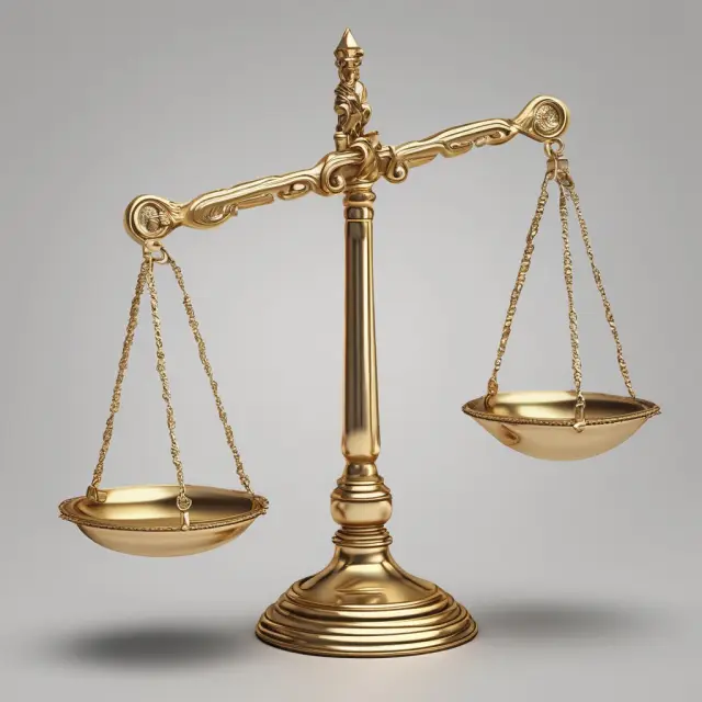 Golden scales balance commodities: one side holds a basket of spot prices, the other - futures; illustrating the cost of carry concept