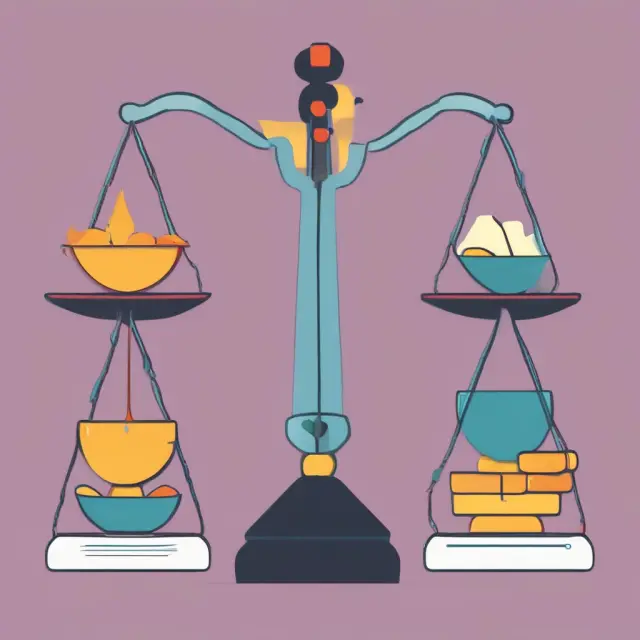 Scales balance gross and net sales, illustrating contra revenue accounts
