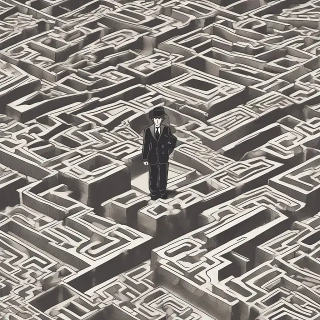 Controller navigating maze of financial reports, ensuring accurate records and maintaining internal controls