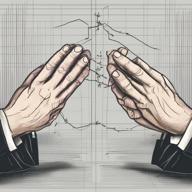 A visual representation of positive and negative convexity in bonds with respect to interest rate fluctuations