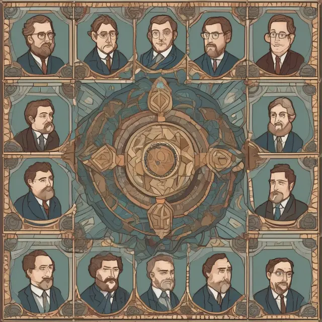 Mosaic of COOs representing different types: executor, change agent, mentor, internal, complementary, partner, and heir apparent.