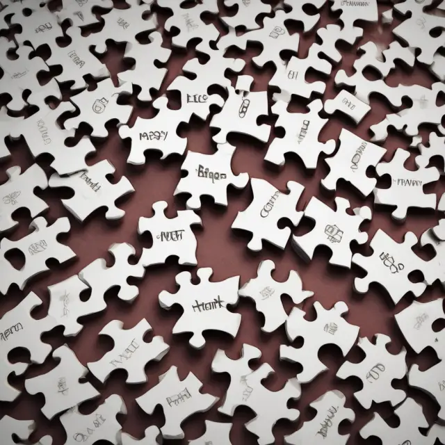 COOs in finance and investment constructing a strong company foundation through strategic initiatives like a jigsaw puzzle