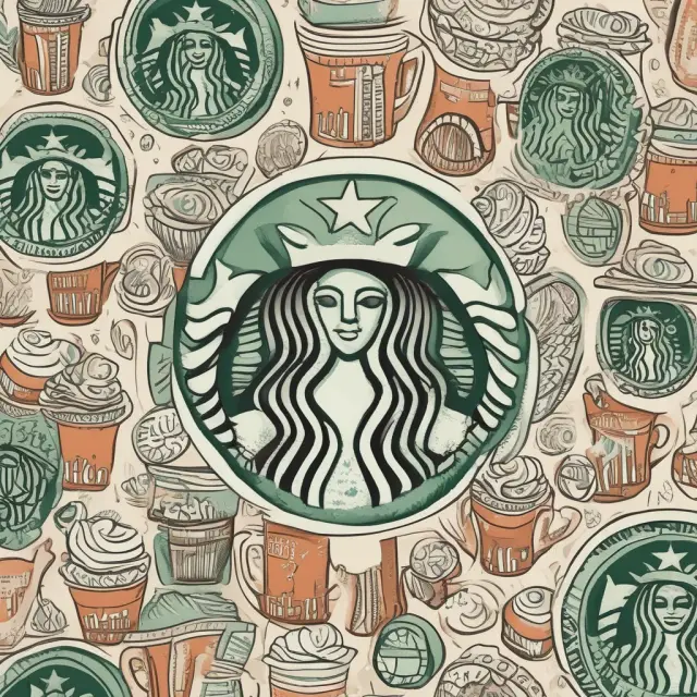 An image of Starbucks cups, ethically sourced and filled with nourishment, being passed around the globe to various hands representing diverse communities
