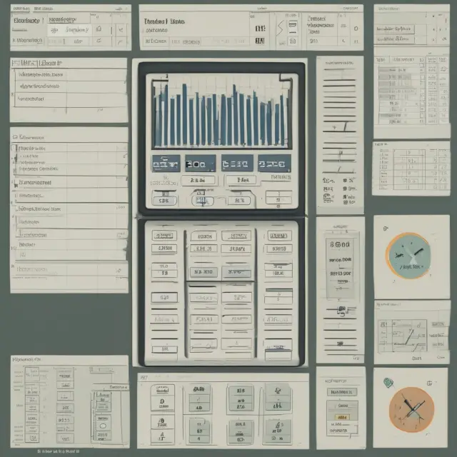 Calculating correlation coefficients in Excel using built-in functions and visualizing results through connected graphs