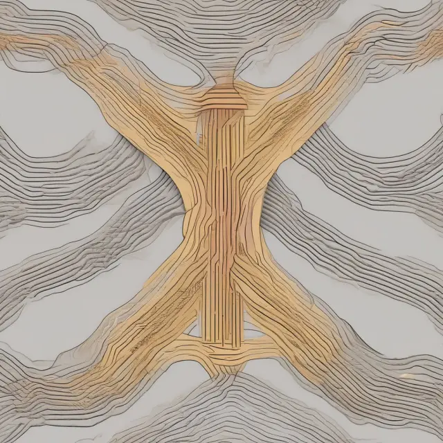 Banks interconnected via SWIFT network, symbolizing correspondent banking functionality